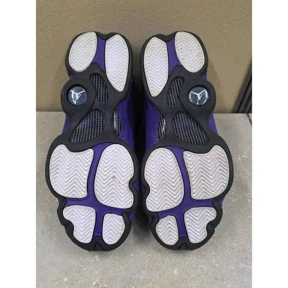 Air Jordan 13 Retro Court Purple GS  Shoe Size 6Y Purple 884129-015 Worn Once