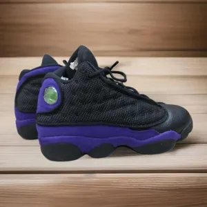 Air Jordan 13 Retro Court Purple GS  Shoe Size 6Y Purple 884129-015 Worn Once