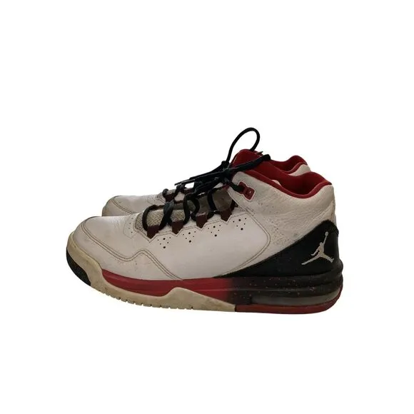 Air Jordan Flight 705160 youth size  6Y white red Basketball sneakers Shoes