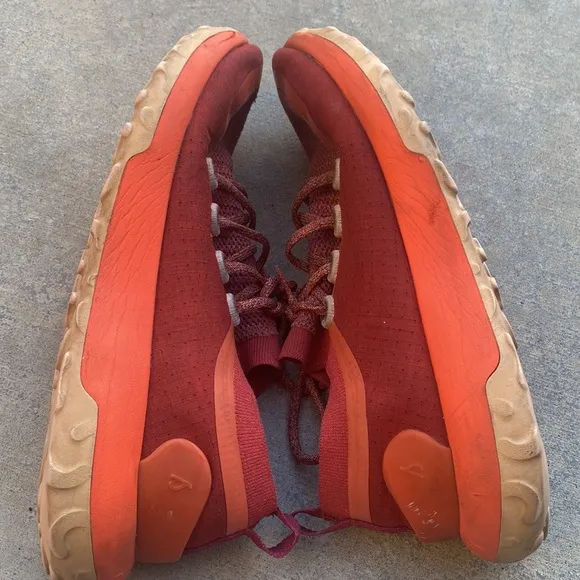 Allbirds SWT Trail Runner Tennis Shoes  Merino Wool sz 13 Orange