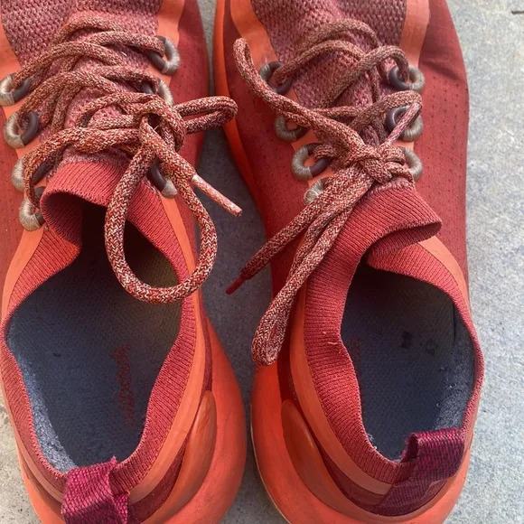 Allbirds SWT Trail Runner Tennis Shoes  Merino Wool sz 13 Orange
