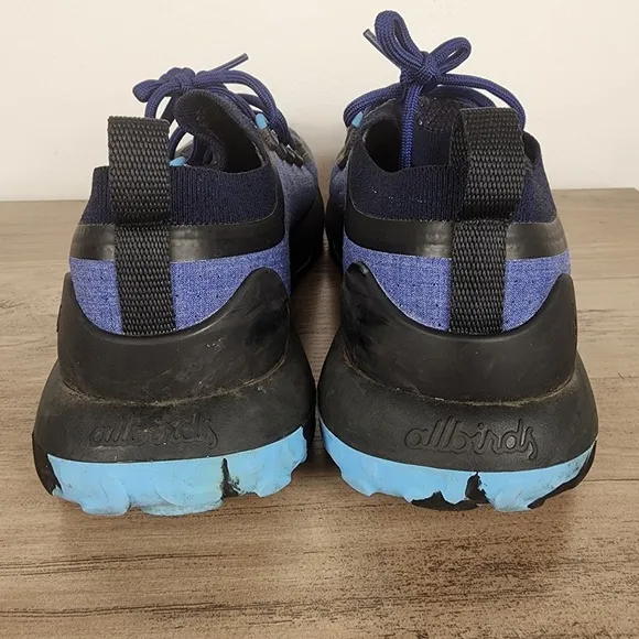 Allbirds SWT Trail Runners Outdoors Athletic Shoes Hazy Cobalt Men's Size 11.5