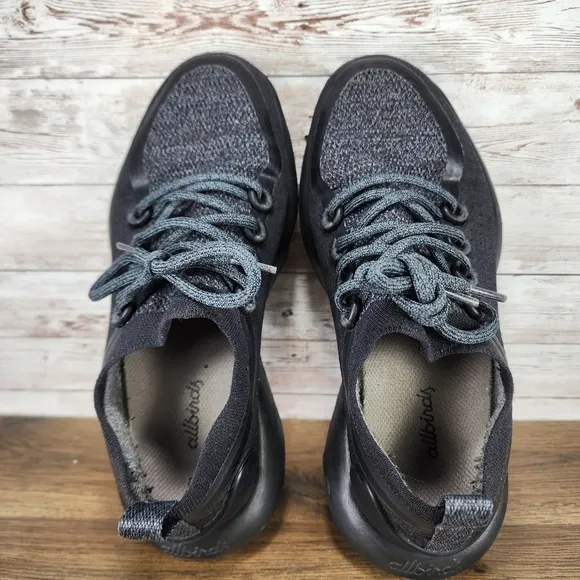 Allbirds Women's Trail Runners SWT Black Athletic Shoes Size 8