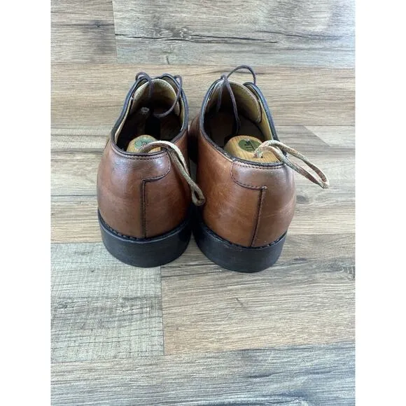 Allen Edmonds Byron Oxford Cap Toe Brown Men’s Dress Shoes Sz 11.5B Made…