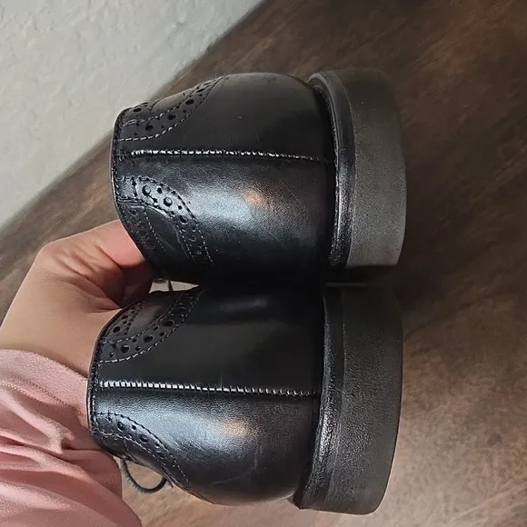 Allen Edmonds Road Warriers Black Leather Dress Shoes