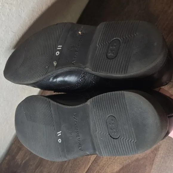 Allen Edmonds Road Warriers Black Leather Dress Shoes