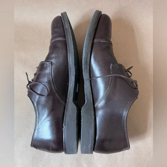 Allen Edmonds Road Warrior Men’s Lace up Brown Leather Shoes Size 11 D 47267N