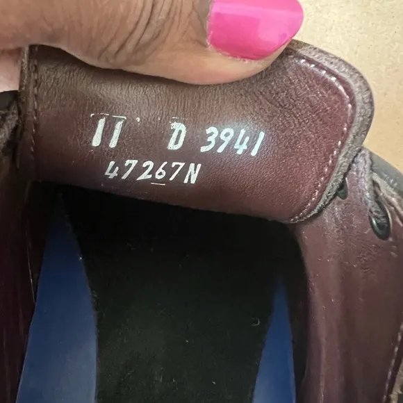Allen Edmonds Road Warrior Men’s Lace up Brown Leather Shoes Size 11 D 47267N