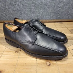 Allen Edmonds MSP Split Toe Blucher Road Warrior Shoes / Black Leather / 12 D