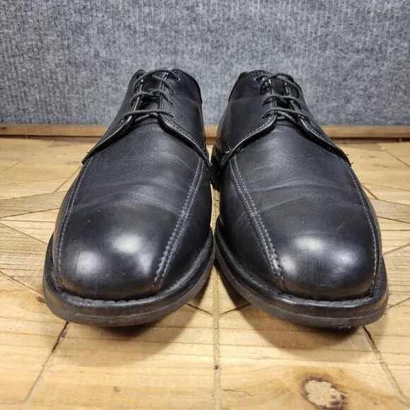 Allen Edmonds MSP Split Toe Blucher Road Warrior Shoes / Black Leather / 12 D