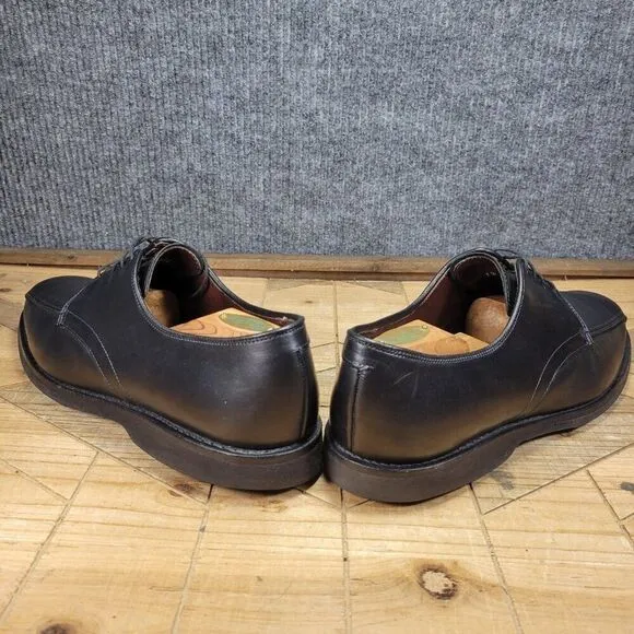 Allen Edmonds MSP Split Toe Blucher Road Warrior Shoes / Black Leather / 12 D