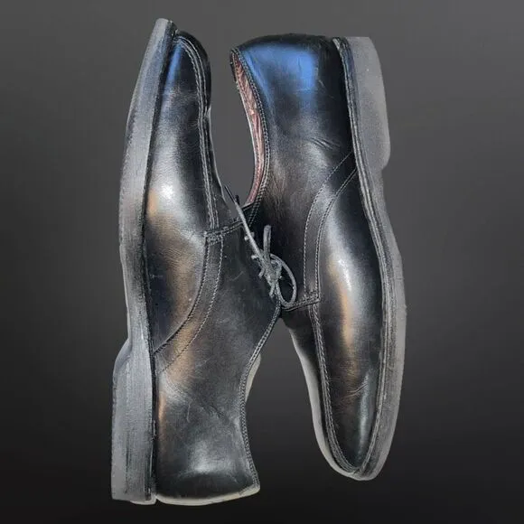 Allen Edmonds Road Warriors Men’s Black Leather Oxford Dress Shoes Size 12D