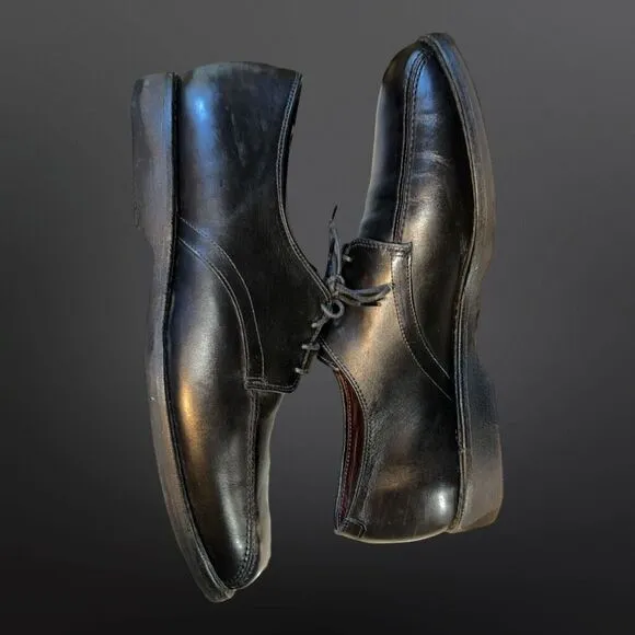 Allen Edmonds Road Warriors Men’s Black Leather Oxford Dress Shoes Size 12D