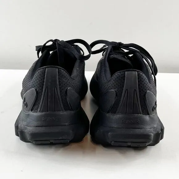 Alo Mesh Low Top Performance Runner Sneakers Black/Black Unisex M 6 / W 7.5