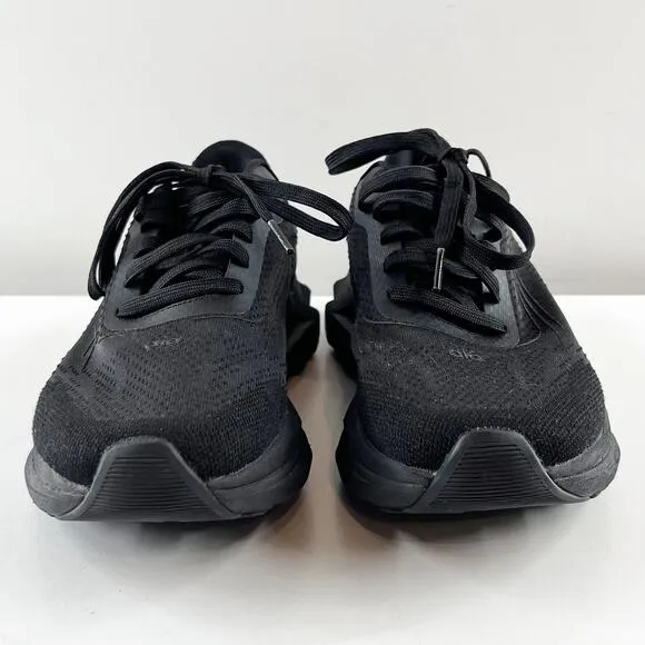 Alo Mesh Low Top Performance Runner Sneakers Black/Black Unisex M 6 / W 7.5