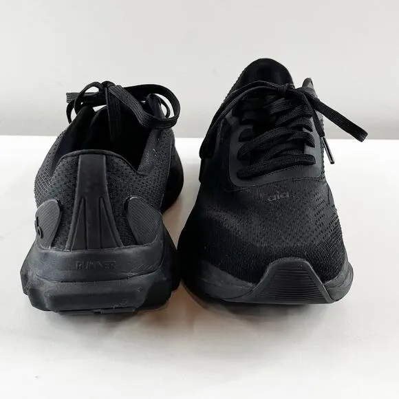 Alo Mesh Low Top Performance Runner Sneakers Black/Black Unisex M 6 / W 7.5