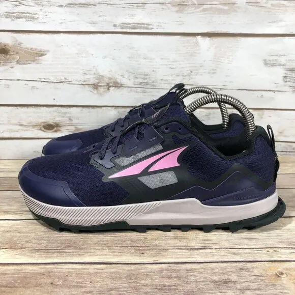 Altra Lone Peak 7 Shoes Womens Size 9.5 Athletic Trail Running Jogging Purple
