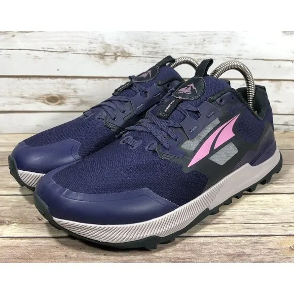 Altra Lone Peak 7 Shoes Womens Size 9.5 Athletic Trail Running Jogging Purple