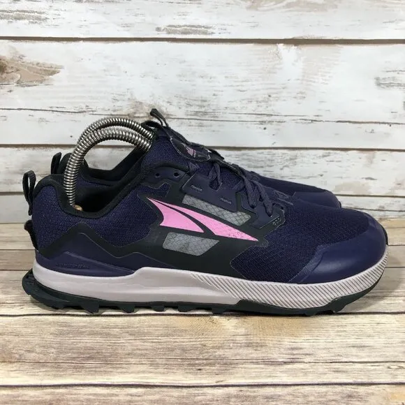 Altra Lone Peak 7 Shoes Womens Size 9.5 Athletic Trail Running Jogging Purple