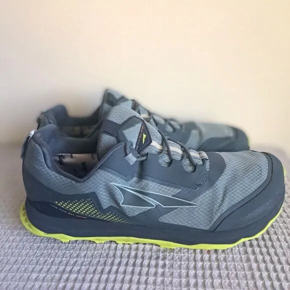 Altra Lone Peak All-Wthr Gray Lace-Up Trail Running Shoes Men’s US 13 13M Hiking