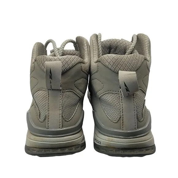 Altra Lone Peak Hiker Womens 7.5 Athletic Mid Trail Hiking Shoes Khaki Duratread