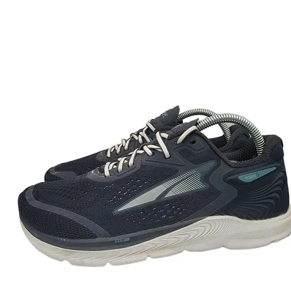 Altra Torin 5 Ego Max FootPod Black Performance Running Shoes US Womens 9.5