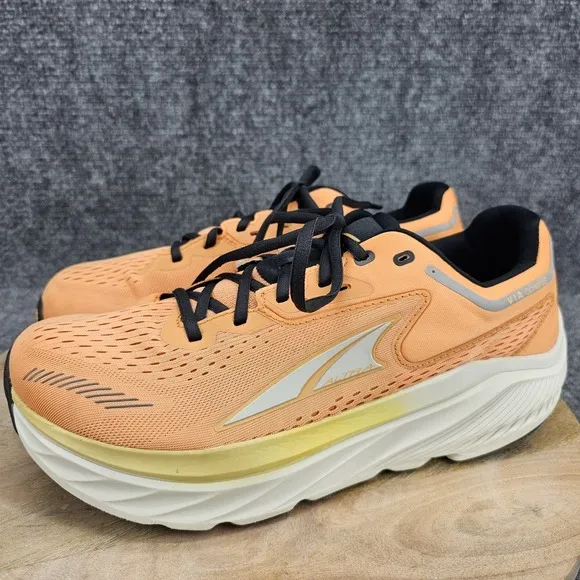Altra Via Olympus Mens Size 12 Orange Athletic Road Athletic Running Shoes