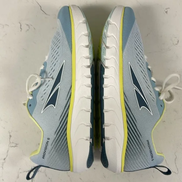 ALTRA WOMEN'S PROVISION 5 Blue and Yellow Running Shoes Size 7.5
