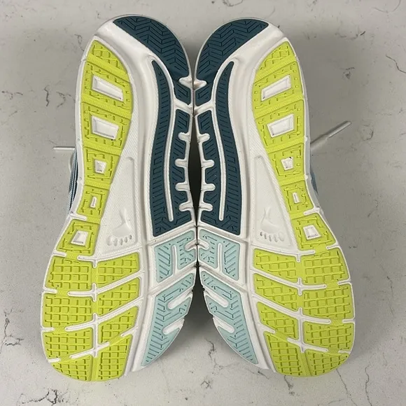 ALTRA WOMEN'S PROVISION 5 Blue and Yellow Running Shoes Size 7.5