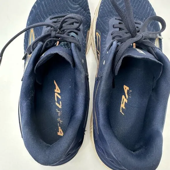 Altra Womens size 9 Torin 6 Road Running Sneakers Shoes Blue Lace Up 500601