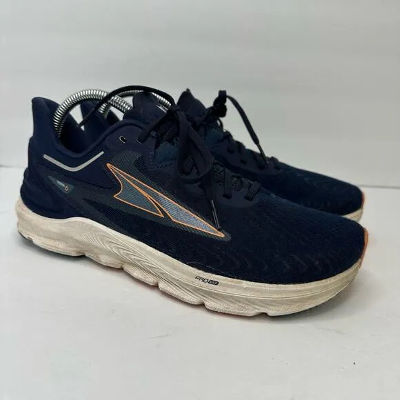 Altra Womens size 9 Torin 6 Road Running Sneakers Shoes Blue Lace Up 500601