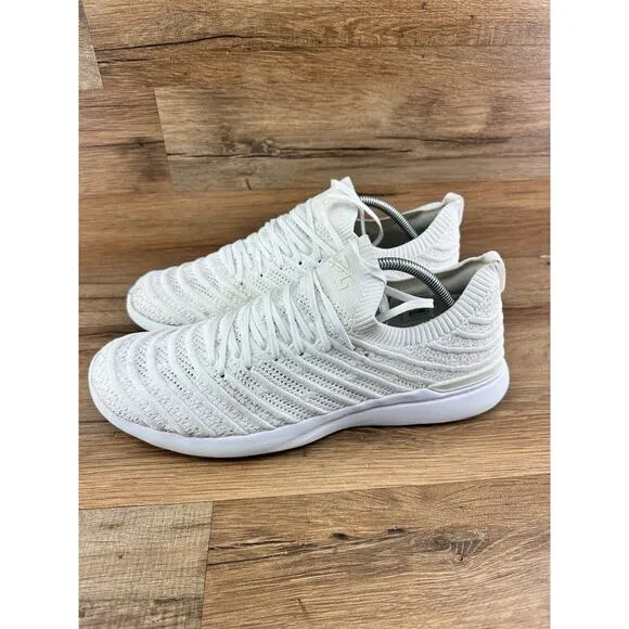 APL Womens Techloom Wave White Running Shoes Size 12