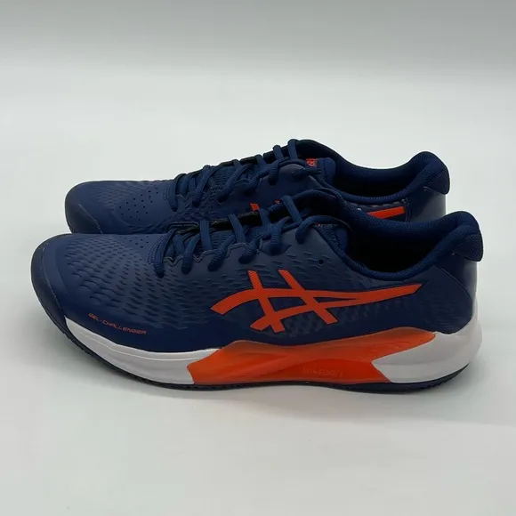 Asics GEL-CHALLENGER 14 CLAY Men’s Sz 11.5 CD4 Blue Expanse/Koi Tennis Shoes