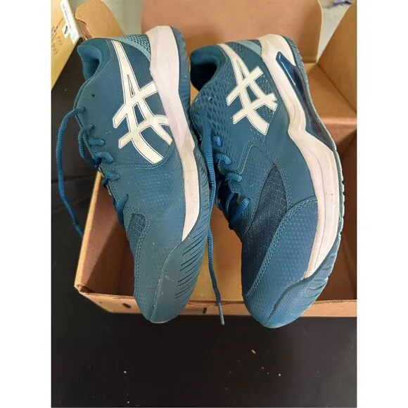 Asics Gel Dedicate 8 Restful Teal White Court Shoes Sneakers 12