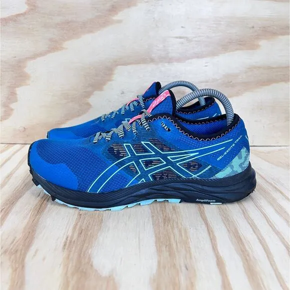 Asics - Gel-Excite Trail - Running Shoes - Blue - Women's - 9 - 1012A051