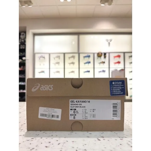 Asics Gel-Kayano 14 Clay / Grey Black Graphite Coffee Plum Silver 1203A540 020