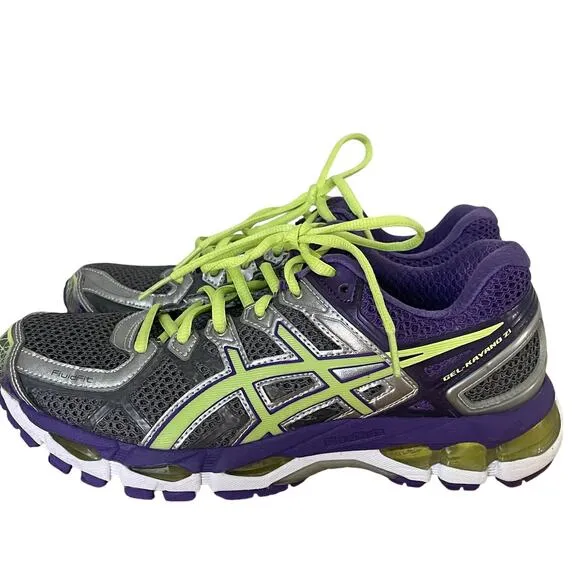 Asics GEL-Kayano 21 Road-Running Shoes Purple Size 8.5
