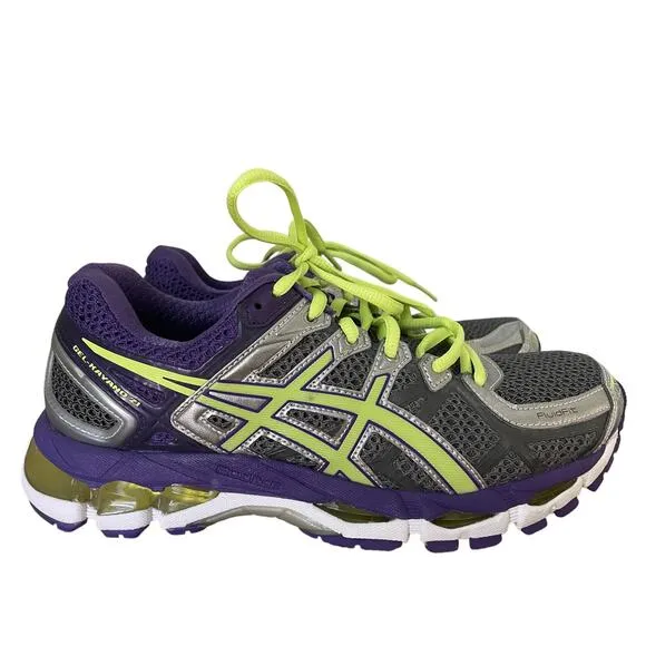 Asics GEL-Kayano 21 Road-Running Shoes Purple Size 8.5