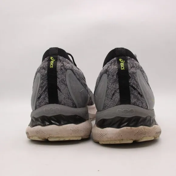 Asics Gel-Nimbus 23 Knit Shoes Men's 11 Sheet Rock Black Road Jogging Trainer