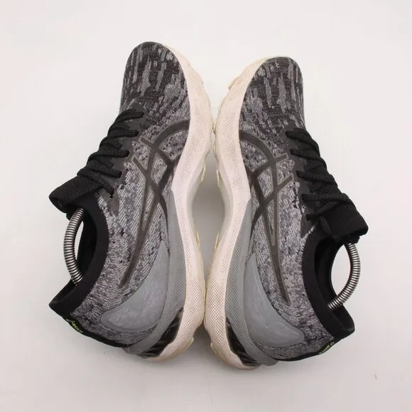 Asics Gel-Nimbus 23 Knit Shoes Men's 11 Sheet Rock Black Road Jogging Trainer