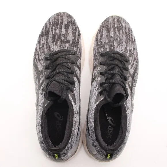 Asics Gel-Nimbus 23 Knit Shoes Men's 11 Sheet Rock Black Road Jogging Trainer