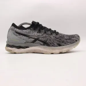 Asics Gel-Nimbus 23 Knit Shoes Men's 11 Sheet Rock Black Road Jogging Trainer