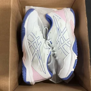 Asics Gel Rocket 11 White Sapphire Court Shoes Sneakers 8