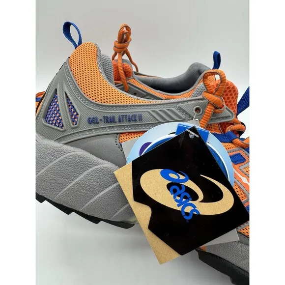 Asics Gel-Trail Attack ll  Shoes  Men's size US 13 EU 48 Vibrant Orange