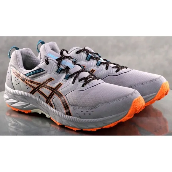 Asics Gel Venture 9 Men's Trail Hiking Shoes Size 14 Gray EUC