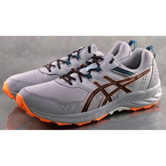 Asics Gel Venture 9 Men's Trail Hiking Shoes Size 14 Gray EUC