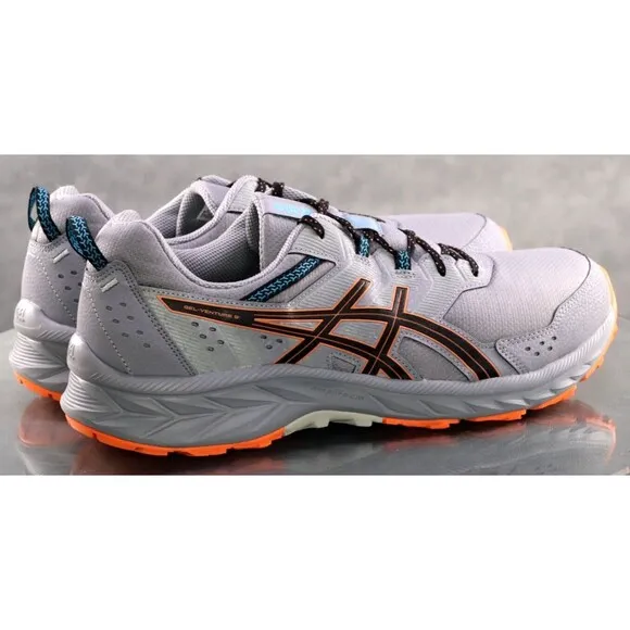 Asics Gel Venture 9 Men's Trail Hiking Shoes Size 14 Gray EUC