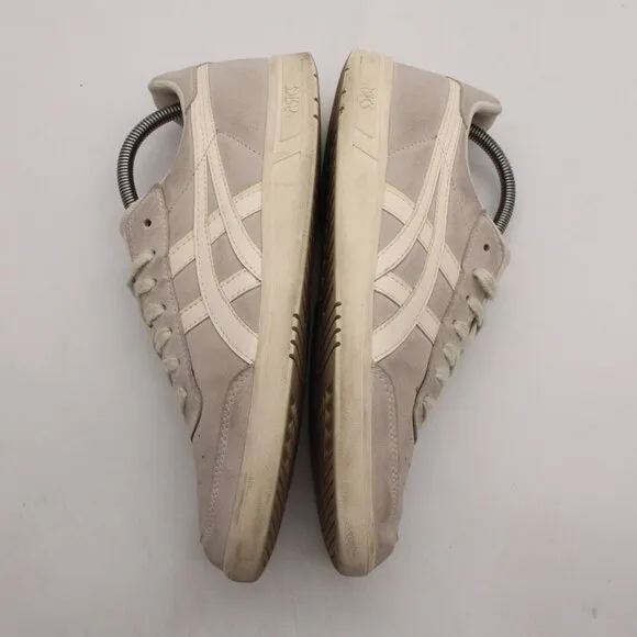 ASICS Gel-Vickka TRS Men's Size 8.5 Clay/Cream Suede Sneakers Shoes H847L