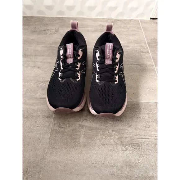 Asics Glideride Max Running Black/Pale Pink Shoes Women’s Size 7