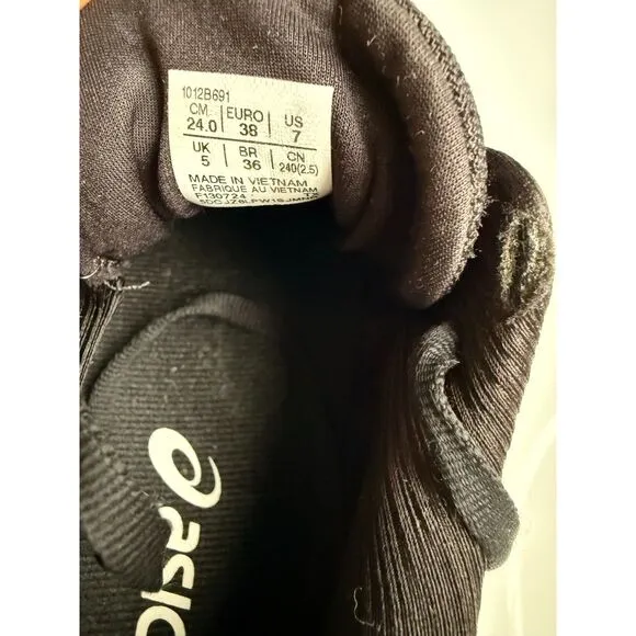 Asics Glideride Max Running Black/Pale Pink Shoes Women’s Size 7